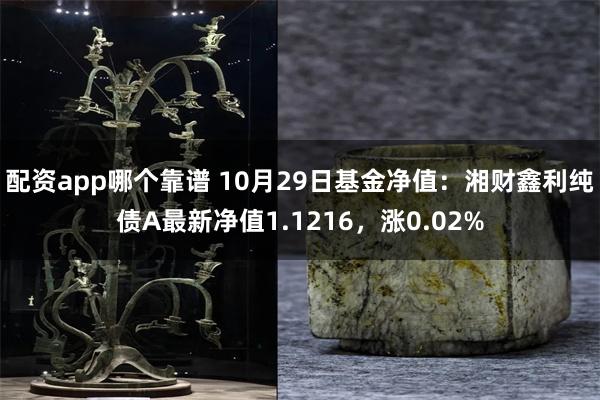 配资app哪个靠谱 10月29日基金净值：湘财鑫利纯债A最新净值1.1216，涨0.02%