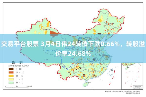 交易平台股票 3月4日伟24转债下跌0.66%，转股溢价率24.68%